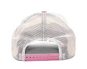 Kšiltovka New Era 9FORTY A-Frame Trucker Seasonal Color RFU Fondant Pink / White