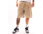 Kraťasy New Era Arch Logo Mesh Shorts - Stone