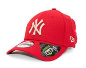 Kšiltovka New Era 9FORTY MLB Repreve New York Yankees Scarlet / Stone