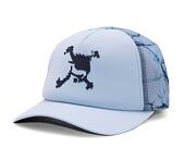 Kšiltovka Oakley - JAPAN Field Gear Line - Skull Mesh Cap 24.0 - Aqua Blue