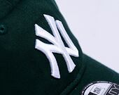 Kšiltovka New Era - 9TWENTY League Essential - NY Yankees - Dark Green / White