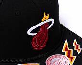 Kšiltovka Mitchell & Ness Recharge Trucker Miami Heat Black