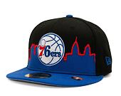 Kšiltovka New Era 59FIFTY NBA "2022 Tip Off" Philadelphia 76ers - Black / Team Color