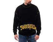 Svetr Wasted Paris Sweater WP Reverse Kingdom Black/Gold