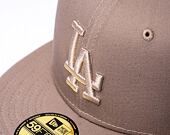 Kšiltovka New Era 59FIFTY MLB League Essential Los Angeles Dodgers - Ash Brown / Stone