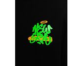 Triko New Era Spray Graphic Oversized Tee - Black / Sour Green