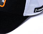 Kšiltovka Capslab Looney Tunes Trucker - Hyped Duffy Duck - Black / White