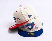 Kšiltovka New Era 59FIFTY MLB 93 Division Toronto Blue Jays - Off White