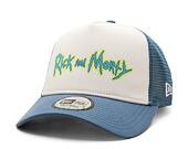 Kšiltovka New Era 9FORTY A-Frame Trucker Character Trucker Rick and Morty - Uniform Blue