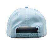 Kšiltovka New Era 9FIFTY Pre-Curved - Floral Logo - Alpine Racing - Pastel Blue