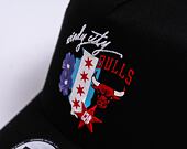 Kšiltovka New Era 9FORTY A-Frame Trucker NBA Chicago Bulls - Black