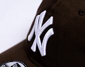 Kšiltovka New Era - 9TWENTY League Essential - NY Yankees - Walnut / White