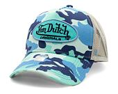 Kšiltovka Von Dutch Austin Trucker - Camo Blue