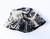 Klobouk Kangol Tie Dye Bucket Bleached Black