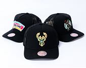 Kšiltovka NBA Monogram Trucker Milwaukee Bucks Black