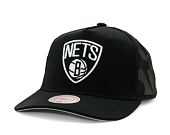 Kšiltovka NBA Monogram Trucker Brooklyn Nets Black