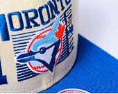 Kšiltovka Mitchell & Ness Speed Zone Snapback Toronto Blue Jays Off White