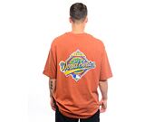 Triko New Era MLB World Series Oversized Tee New York Yankees - Terracotta / Dark Green