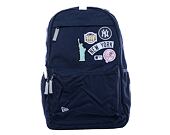 Batoh New Era MLB Patch Delaware Backpack New York Yankees - Navy / Graphite