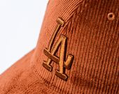 Kšiltovka New Era - 39THIRTY Cord - LA Dodgers - Brown