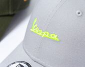 Kšiltovka New Era - 9FORTY Seasonal - Vespa - Grey / Neon Green