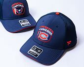 Kšiltovka Fanatics Authentic Pro Draft Montreal Canadiens Athletic Navy/Bright Cardinal