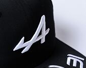 Kšiltovka New Era - 9FIFTY Pre-Curved - Black - Alpine F1 - Black