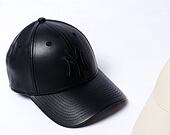 Dámská kšiltovka New Era - 9FORTY Faux Leather - NY Yankees - Black