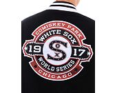 Bunda New Era - Patch Varsity Jacket - Chicago White Sox - Black