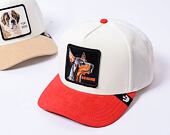 Kšiltovka Goorin Trucker - The Suede Doberman - Red