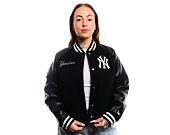 Dámská bunda New Era - Varsity - NY Yankees - Black / Off White