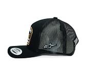 Kšiltovka Alpinestars - Heritage Patch Trucker - Black/Black