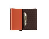 Secrid Optical Brown-Orange Wallet