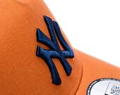 Kšiltovka New Era - 9FORTY A-Frame MLB League Essential - NY Yankees - Brown / Navy