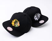 Kšiltovka Mitchell & Ness - Conference Patch Snapback Vntg - Chicago Blackhawks - Black