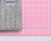 STATEWEAR Frank Beanie Light Grey Melange