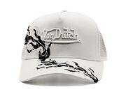 Kšiltovka Von Dutch - Trucker Tribeca - Caps - Cot Twill - White/Black