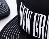 Kšiltovka New Era - Wordmark 59FIFTY - Black / White