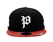 Kšiltovka New Era - MLB Visor Clip 59FIFTY - Philadelphia Phillies - Black / Red