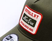 Kšiltovka New Era - Patch 9FORTY Trucker - New Olive