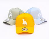 Kšiltovka New Era - MLB Essential 9FORTY Trucker - LA Dodgers - Grilled Yellow / Blue