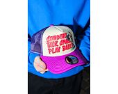 Kšiltovka New Era - Baseball Graphic 9FORTY Trucker - Burgundy / Blue