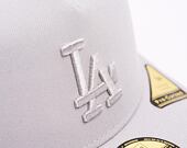 Kšiltovka New Era - MLB Color Pack 59FIFTY A-Frame - LA Dodgers - Silver Grey