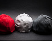 New Era Basic Flag 39thirty Graphite Stretchfit Cap