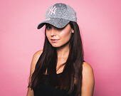 New Era Tech Jersey New York Yankees 9FORTY Gray/Pink Strapback Womens Cap