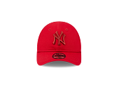 Dětská Kšiltovka New Era 9FORTY Kids MLB League Essential New York Yankees Scarlet / Red