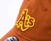 Kšiltovka New Era 9TWENTY MLB Boucle Oakland Athletics Caramel Brown / Pineapple