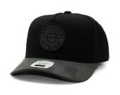 Kšiltovka Brixton Crest C MP Snapback - Black/Black/Black