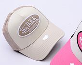 Kšiltovka Von Dutch - Trucker Boston - Caps - Cot Twill - Cream/ Beige