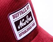 Kšiltovka New Era - Patch Cord 9FORTY Trucker - Burgundy